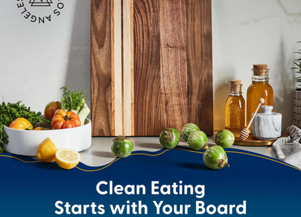 Sonder Los Angeles Motley Cutting Board, Walnut Cherry Maple, 17x13x1.1 in