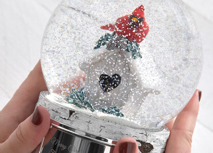 THINGS REMEMBERED Personalized Cardinal Musical Snow Globe