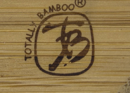 Totally Bamboo Whale Tail Shaped Bamboo Serving and Cutting Board, 14-1/2" x 10-1/2"