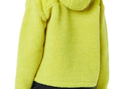 Amazon Essentials Women's Teddy Fleece Pullover Jacket (Available in Plus Size), Bright Olive Green, L