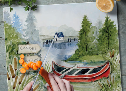 CounterArt Lake Living 3mm Tempered Glass Cutting Boards 15" x 12"
