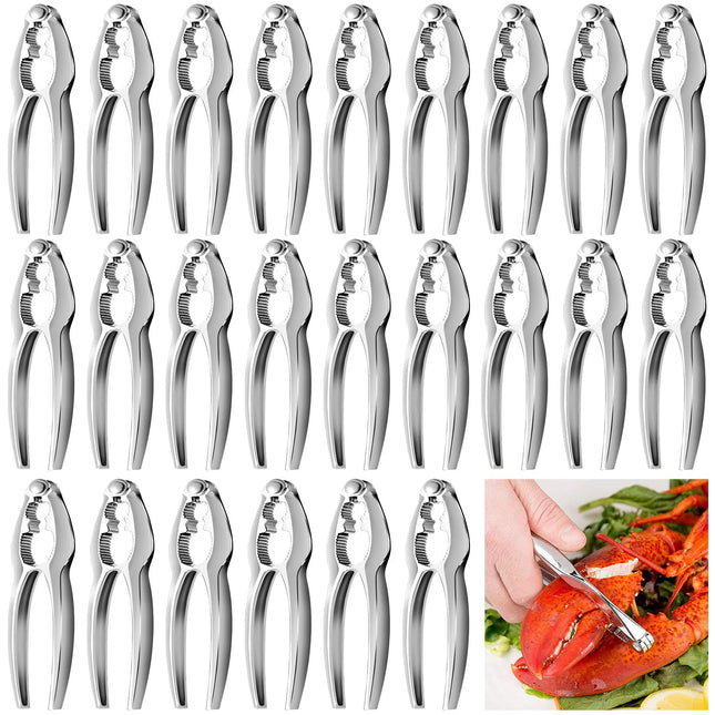 24 Pcs Crab Crackers and Tools Set, Crab Crackers Sets, Lobster Crackers
