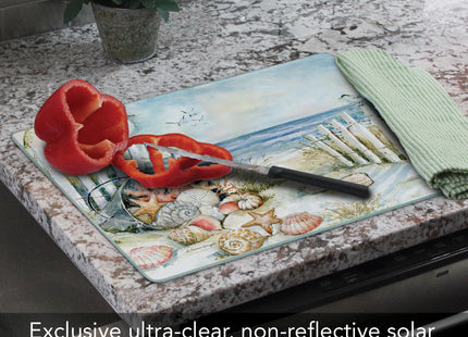 CounterArt Coastal Sanctuary 3mm Tempered Glass Cutting Board