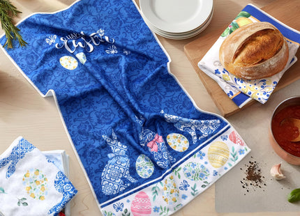 Arquiel Nautical Lighthouse Kitchen Towels, Thick Cotton Blend, Set of 4