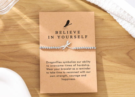 OBSUN Dragonfly Gifts for Women Bracelet for Dragonfly Lover (Dragonfly)