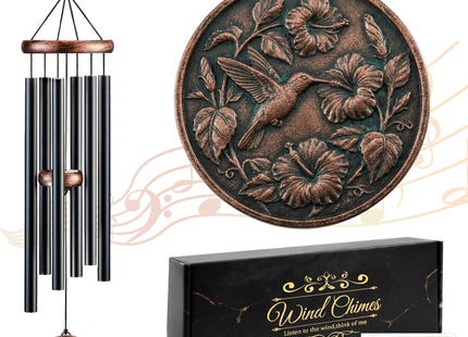 Hummingbird Outdoor Metal Wind Chime