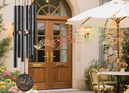 Deer Memorial Outdoor Metal Wind Chime