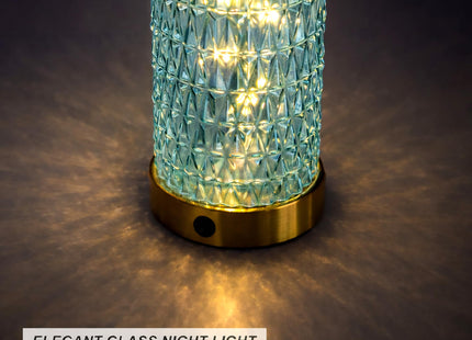 Oneach 27.75" Coastal Blue Table Lamps Set of 2 with Nightlight for Bedside