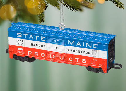 Hallmark Keepsake Lionel Trains Christmas Ornament (State of Maine Boxcar)