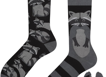 TODO Funny Socks for Men,Woomen, Teens - Funny Raccoon Socks - Novelty Socks Raccoon Gift (Raccoon, 43)