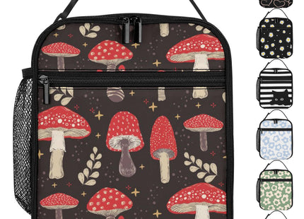 Coobex Mushroom Lunch Box Kids Insulated Lunch Bag for Girls Boys