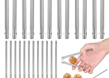 18pcs Nut Crackers for All Nuts, Nut Cracker Tool for Walnuts and Crab Leg