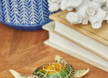 C&F Home 5.5" Resin Sea Turtle Tabletop Figurine Coastal Beach Decor