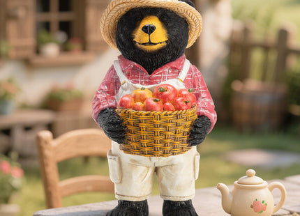 Etlemonde Black Bear Statue Home Decor