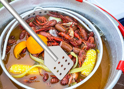 42 Inch Crawfish/Crab Boil Mixing Stir Paddle Accessories for Stockpots and Fry Pots,Stainless Steel Mash Paddle