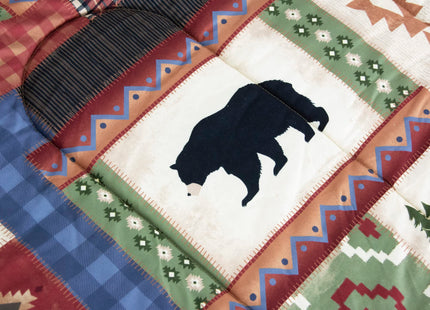 Donna Sharp Queen Bedding Set - Forest Grove Lodge - 3 Piece, 90" x 90"