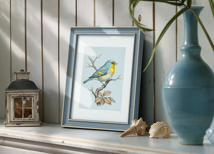Afuly 8x10 Blue Picture Frame Vintage Coastal Photo Frame