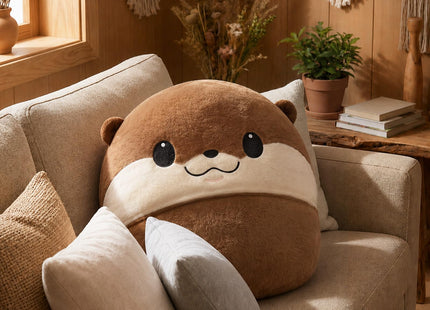 Mewaii Otter Gifts, Wearable Blanket Hoodie, Soft Flannel Otter Blanket