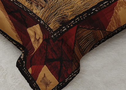 XYNHML Rustic Bear Wild Hunt Animal Comforter 3Pcs Queen Natural Forest Wildlife Brown Bear Bedding Set for Kid Teen Boy Girl Adult Retro Mountain Lake Quilt Decor with 1 Comforter and 2 Pillowcases