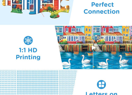 Jigsaw Puzzles 300 Pieces for Adults Sea Seagull 300 Piece Puzzles for Kid