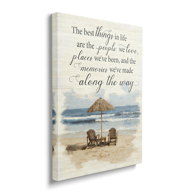 Vintage Seaside Canvas Wall Art Motivational Ocean Pictures Coastal Nautical Beach Painting Bathroom Prints Modern Artwork for Bathroom Living Room Bedroom Office Framed Wall Decor 12"x16"