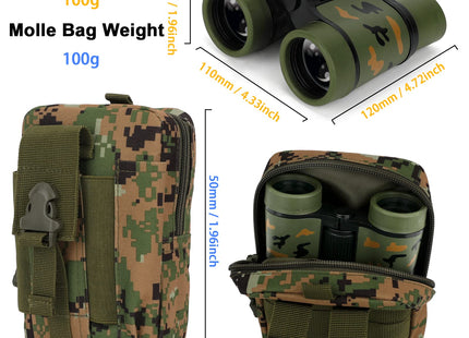 Walkie Talkies for Kids Toys for Boys Aged 5+ Outdoor Toys 2 Way Radio 22 Channel 3 Miles Range for Camp Hunt Adventure Game Birthday 6 7 8 9 10 Year Old Boys Gifts (Green)