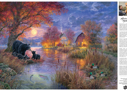 Buffalo Games - Black Bear Farms - 1000 Piece Jigsaw Puzzle for Adults
