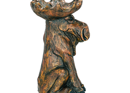 Design Toscano Cabin Fever Moose Garden Statue