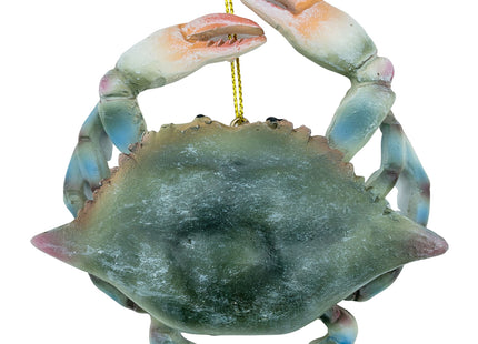 Blue Crab Ocean Coastal Beach Christmas Tree Hanging Nautical Ornaments