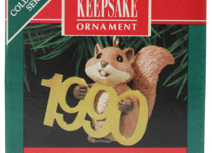 Hallmark Ornament 1990 Fabulous Decade Features a Squirrel