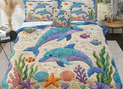 Sleepwish Dolphin Ocean Comforter Playful Comforter Set Twin