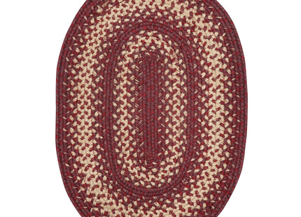 Homespice Autumn Maple Jute Braided Placemats, Oval 13x19 Set of 6