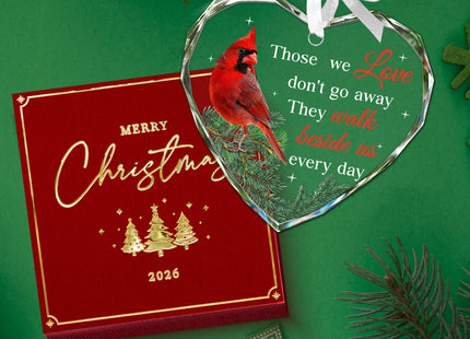 Cardinal Christmas Ornaments - Sympathy Gift, Memorial Ornament