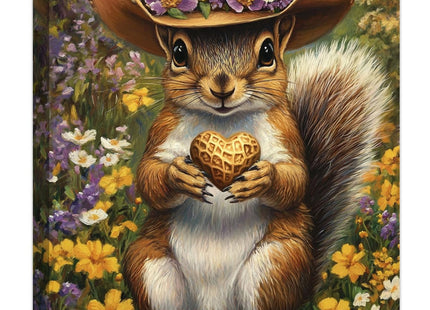 Squirrel Wall Art Western Squirrel Pictures Wall Decor Painting 16"X12"