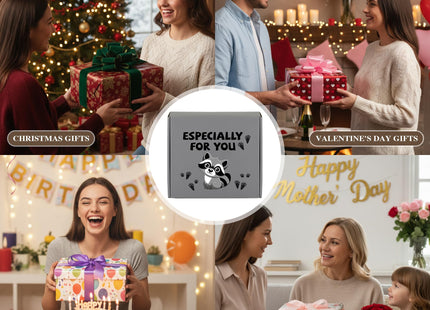 Raccoon Gifts for Women, Raccoon Lovers Gift for Birthday Christmas