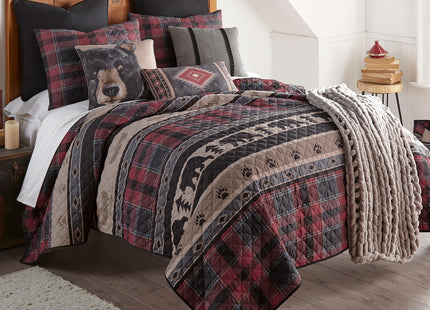 Donna Sharp Canoe Trip Bedding Set, King, 110" x 96"