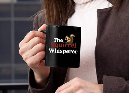 Panvola Squirrel Whisperer Squirrel Whisperer Mug 11oz Black