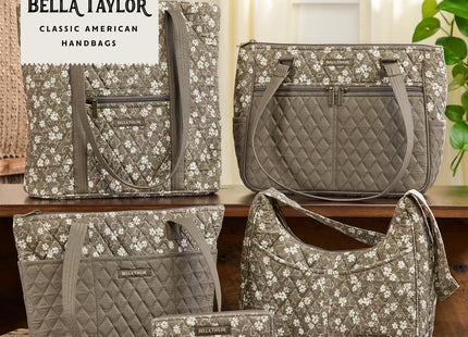 Bella Taylor Blakely, Quilted Shoulder Bag, Woodland Floral