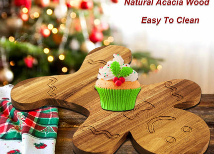 Gingerbread Shaped Wooden Cutting Board