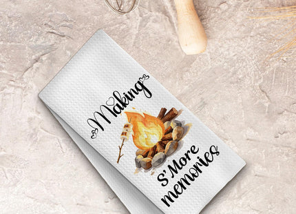 ChenCraty Campfire Camping Kitchen Hand Towels 16x24 Inch