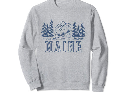 Maine Vintage Mountain Graphic Sweatshirt
