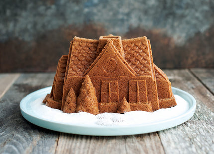Nordic Ware Gingerbread House Bundt Pan
