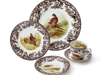 Spode Woodland 5 Piece Place Setting, Pheasant