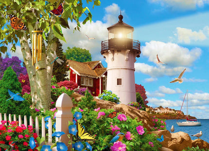 Springbok Coastal Illumination 500 Piece Jigsaw Puzzle for Adults