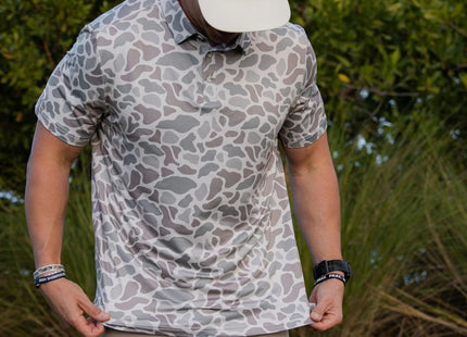 BURLEBO Performance Polo - Classic Deer Camo