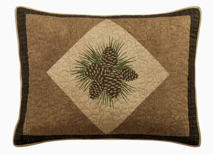 Donna Sharp Twin Bedding Set - Antique Pine Lodge, 70" x 90"
