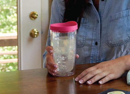 Tervis Tropical Animal Collection Made in USA Double Walled Insulated Tumbler Travel Cup Keeps Drinks Cold & Hot, 16oz, Crab
