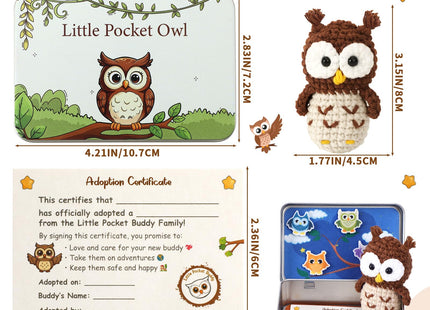 Little Pocket Owl Mini Owl Study Buddy, Back to School Keepsake Gifts