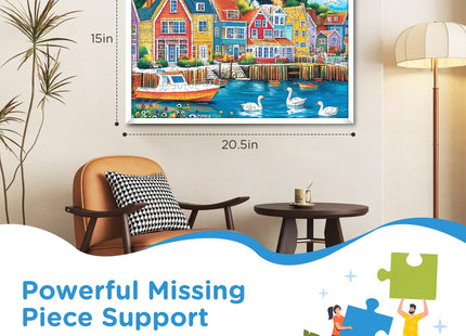 Jigsaw Puzzles 300 Pieces for Adults Sea Seagull 300 Piece Puzzles for Kid