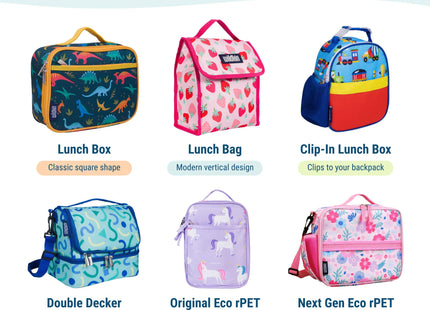Wildkin Kids Insulated Lunch Box, Mermaid Scales